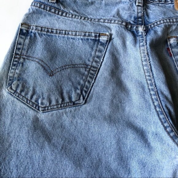 Levi's 550 Jeans Vintage 90s Relaxed Fit Distressed Size 8 - Picture 10 of 16